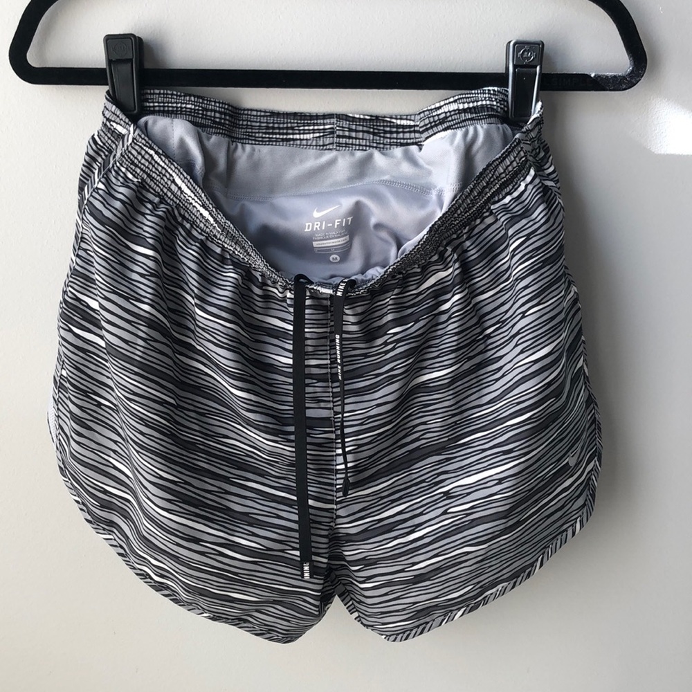 Grey nike running shorts size M